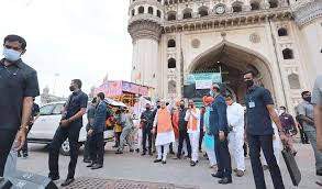 हैदराबाद नगर निगम के चुनावी नतीजे आज हैदराबाद नगर निगम के चुनावी नतीजे आज