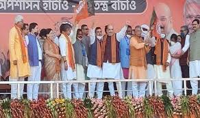 गृहमंत्री अमित शाह की मौजूदगी में भाजपा में शामिल हुए सुवेंदु अधिकारी गृहमंत्री अमित शाह की मौजूदगी में भाजपा में शामिल हुए सुवेंदु अधिकारी