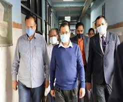 सीएम केजरीवाल ने किया जीटीबी अस्पताल का दौरा सीएम केजरीवाल ने किया जीटीबी अस्पताल का दौरा