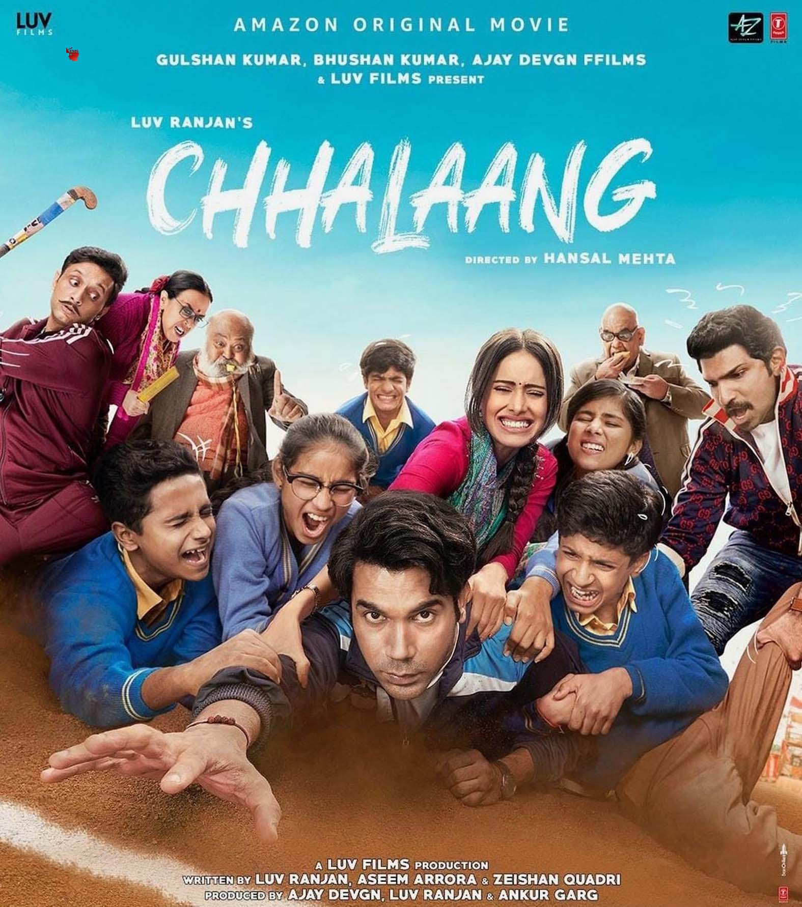 राजकुमार राव और नुसरत भरुचा अभिनीत फिल्म ‘छलाँग’ का ट्रेलर रिलीज़ राजकुमार राव और नुसरत भरुचा अभिनीत फिल्म ‘छलाँग’ का ट्रेलर रिलीज़