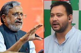 तेजस्वी की करोड़ों की दौलत पर सुशील मोदी ने सवाल उठाया तेजस्वी की करोड़ों की दौलत पर सुशील मोदी ने सवाल उठाया