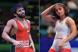 बजरंग पुनिया और विनेश फोगाट फिट इंडिया फ्रीडम रन कार्यक्रम में शामिल हुए बजरंग पुनिया और विनेश फोगाट फिट इंडिया फ्रीडम रन कार्यक्रम में शामिल हुए