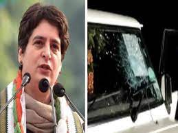असम: भाजपा नेता की कार में ईवीएम ले जाने पर भड़की हिंसा -प्रियंका गांधी ने की कार्रवाई की मांग असम: भाजपा नेता की कार में ईवीएम ले जाने पर भड़की हिंसा -प्रियंका गांधी ने की कार्रवाई की मांग
