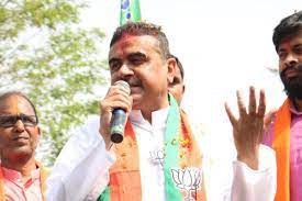'मिनी-पाकिस्तान' संबंधी टिप्पणी को लेकर भाजपा उम्मीदवार शुभेंदु अधिकारी को चेतावनी 'मिनी-पाकिस्तान' संबंधी टिप्पणी को लेकर भाजपा उम्मीदवार शुभेंदु अधिकारी को चेतावनी