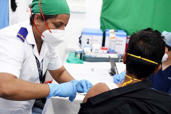भारत में कोविड-19 टीकाकरण का कुल कवरेज 57.61 करोड़ के पार
