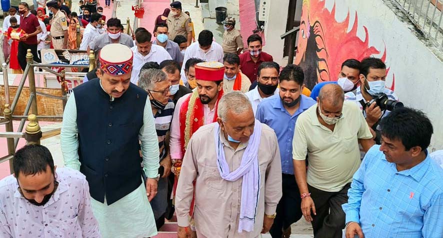 यात्रा का स्वरूप कल्पना से बढ़कर निकल कर आया : अनुराग हिमाचल को देवभूमि के साथ खेल भूमि भी बनाएंगे यात्रा का स्वरूप कल्पना से बढ़कर निकल कर आया : अनुराग हिमाचल को देवभूमि के साथ खेल भूमि भी बनाएंगे