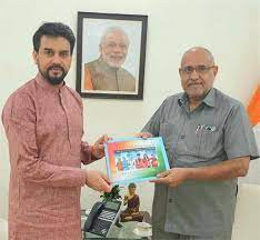 रेडक्रॉस के राष्ट्रीय उपाध्यक्ष खन्ना ने केंद्रीय मंत्री अनुराग ठाकुर से की सौजन्य भेंट रेडक्रॉस के राष्ट्रीय उपाध्यक्ष खन्ना ने केंद्रीय मंत्री अनुराग ठाकुर से की सौजन्य भेंट