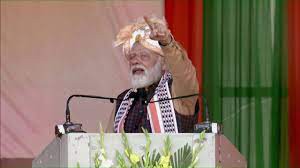 हम पूर्वोत्तर में संभावनाओं को साकार करने के लिए काम कर रहे हैं: पीएम मोदी हम पूर्वोत्तर में संभावनाओं को साकार करने के लिए काम कर रहे हैं: पीएम मोदी