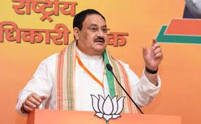 विधानसभा चुनावों में बीजेपी को पुनः जनता का आशीर्वाद प्राप्त होगा - जे पी नड्डा विधानसभा चुनावों में बीजेपी को पुनः जनता का आशीर्वाद प्राप्त होगा - जे पी नड्डा