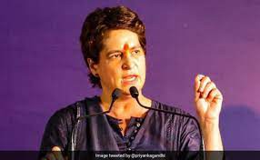 प्रतिद्वंद्वी दलों ने महिलाओं के बारे में तभी बात की जब कांग्रेस ने 'लड़की हूं लड़ सकती हूं' का नारा दिया - प्रियंका प्रतिद्वंद्वी दलों ने महिलाओं के बारे में तभी बात की जब कांग्रेस ने 'लड़की हूं लड़ सकती हूं' का नारा दिया - प्रियंका