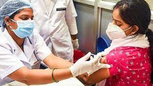 एक दिन में 1 करोड़ से ज्यादा लोगों को वैक्सीन की डोज -अभी तक 127.5 करोड़ से अधिक लोगों को लगाई जा चुकी हैं डोज -देश में 50.35 फीसदी आबादी को दोनों डोज लगाई जा चुकी हैं एक दिन में 1 करोड़ से ज्यादा लोगों को वैक्सीन की डोज -अभी तक 127.5 करोड़ से अधिक लोगों को लगाई जा चुकी हैं डोज -देश में 50.35 फीसदी आबादी को दोनों डोज लगाई जा चुकी हैं