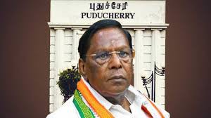 पुडुचेरी में कांग्रेस की सरकार गिरी -सीएम नारायणसामी ने फ्लोर टेस्ट का सामना करने की बजाय इस्तीफा दिया