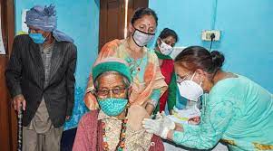 हिमाचल में 49 फीसदी आबादी को लगी कोरोना वैक्सीन, देश में सबसे आगे प्रदेश हिमाचल में 49 फीसदी आबादी को लगी कोरोना वैक्सीन, देश में सबसे आगे प्रदेश