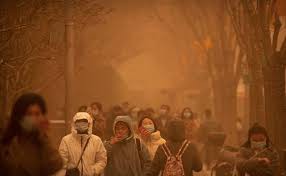 पीला पड़ गया बीजिंग शहर...341 लोग लापता साथ में 400 उड़ानें रद्द -चीन में खतरनाक धूल भरी आंधी से आई मुसीबत, दिन में जलीं स्ट्रीट लाइटें पीला पड़ गया बीजिंग शहर...341 लोग लापता साथ में 400 उड़ानें रद्द -चीन में खतरनाक धूल भरी आंधी से आई मुसीबत, दिन में जलीं स्ट्रीट लाइटें