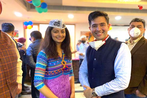 मिस इंडिया दिल्ली-2019 मानसी सहगल आम आदमी पार्टी में शामिल मिस इंडिया दिल्ली-2019 मानसी सहगल आम आदमी पार्टी में शामिल