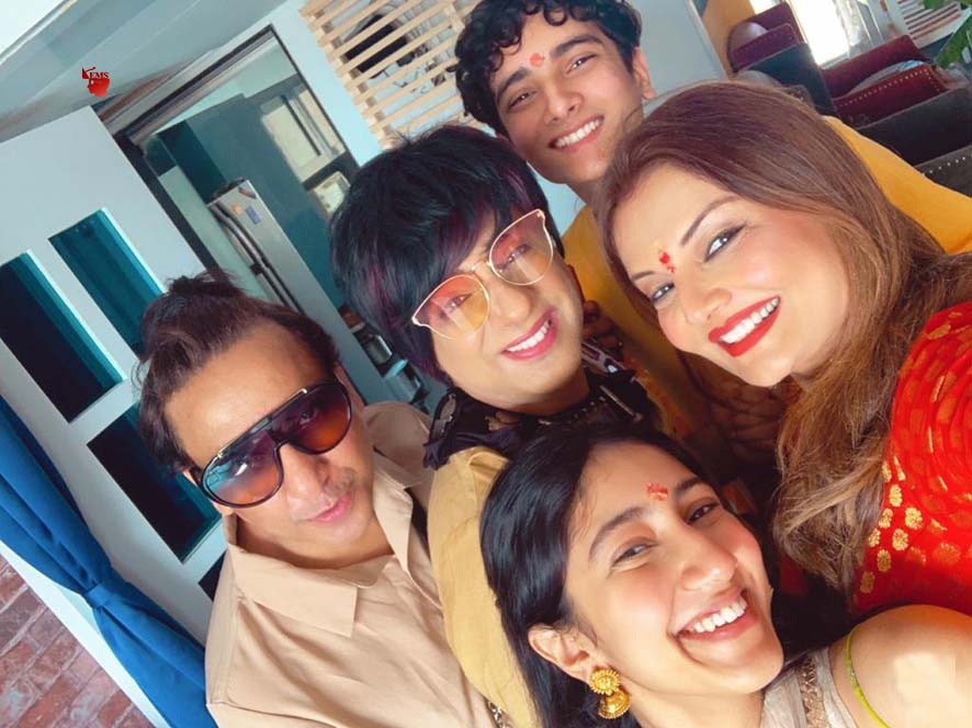 दीपशिखा नागपाल ने अपने टीवी इंडस्ट्री के मित्रो के साथ महाशिवरात्रि मनाई