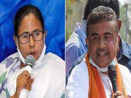 रुझानों में टीएमसी-बीजेपी के बीच कांटे की टक्कर नंदीग्राम में ममता पिछड़ीं रुझानों में टीएमसी-बीजेपी के बीच कांटे की टक्कर नंदीग्राम में ममता पिछड़ीं