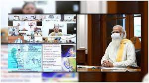 पीएम ने लोगों को चक्रवात 'तौकते' से प्रभावित क्षेत्रों से सुरक्षित निकालने का निर्देश दिया पीएम ने लोगों को चक्रवात 'तौकते' से प्रभावित क्षेत्रों से सुरक्षित निकालने का निर्देश दिया