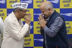 कांग्रेस को लगा झटका, 5 बार के निगम पार्षद मुकेश गोयल ने थामा आप पार्टी का दामन कांग्रेस को लगा झटका, 5 बार के निगम पार्षद मुकेश गोयल ने थामा आप पार्टी का दामन