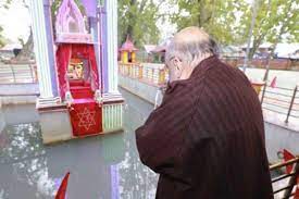 केंद्रीय मंत्री शाह ने कहा, माता खीर भवानी मंदिर में जबरदस्त शक्ति 