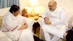 मैं खुद को सौभाग्यशाली समझता हूँ कि समय-समय पर मुझे लता दीदी का स्नेह प्राप्त होता रहा: गृहमंत्री शाह मैं खुद को सौभाग्यशाली समझता हूँ कि समय-समय पर मुझे लता दीदी का स्नेह प्राप्त होता रहा: गृहमंत्री शाह