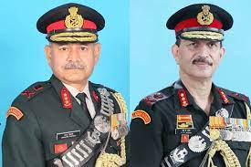 चीन के साथ तनाव के बीच उत्तरी और पूर्वी कमान के प्रमुख बने ले जनरल द्विवेदी और ले. जनरल जोशी चीन के साथ तनाव के बीच उत्तरी और पूर्वी कमान के प्रमुख बने ले जनरल द्विवेदी और ले. जनरल जोशी