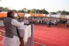 पहले दो चरण के मतदान ने जता दिया कि भाजपा का ही परचम-राजनाथ पहले दो चरण के मतदान ने जता दिया कि भाजपा का ही परचम-राजनाथ