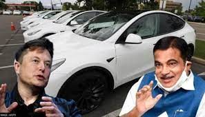 इलेक्ट्रिक वाहनों का उत्पादन शुरू करना चाहते हैं तो भारत में एलन मस्क का स्वागत है : गडकरी इलेक्ट्रिक वाहनों का उत्पादन शुरू करना चाहते हैं तो भारत में एलन मस्क का स्वागत है : गडकरी