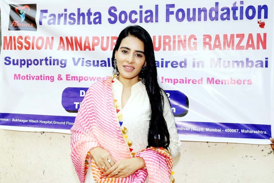 बॉलीवुड अभिनेत्री व मॉडल रेहा खान समाज सेवा की दिशा में अग्रसर  