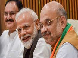भाजपा दिग्गज रूझानों से गदगद, पार्टी में जश्न का माहौल भाजपा दिग्गज रूझानों से गदगद, पार्टी में जश्न का माहौल
