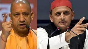 बेटा बाप को धक्का देता है सीएम योगी का अखिलेश यादव पर वार बेटा बाप को धक्का देता है सीएम योगी का अखिलेश यादव पर वार