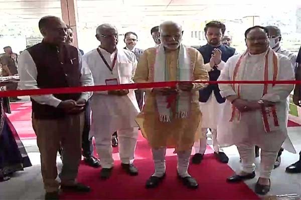 पीएम मोदी ने बिलासपुर एम्स का उद्घाटन किया  -5 साल पहले स्वयं किया था शिलान्यास