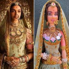 दीपिका के "पद्मावत" वाले लुक को मिला डॉल का रुप दीपिका के "पद्मावत" वाले लुक को मिला डॉल का रुप