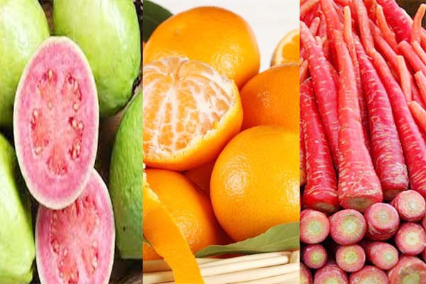 सर्दियों में अमरूद, गाजर, संतरे का सेवन होता है लाभदायक  
