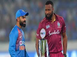वेस्टइंडीज ने टॉस जीतकर पहले गेंदबाजी का फैसला किया वेस्टइंडीज ने टॉस जीतकर पहले गेंदबाजी का फैसला किया