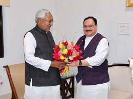 नीतीश से मिल नड्डा नीतीश से मिल नड्डा