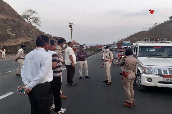 मप्र- महाराष्ट्र सीमा सील मप्र- महाराष्ट्र सीमा सील