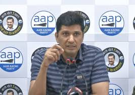 स्वच्छता सर्वेक्षण में पिछड़ने के बाद आप का दिल्ली नगर निगम के खिलाफ प्रदर्शन स्वच्छता सर्वेक्षण में पिछड़ने के बाद आप का दिल्ली नगर निगम के खिलाफ प्रदर्शन