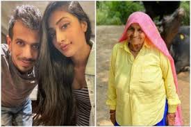 चहल ने धनश्री के साथ शेयर की तस्वीर, शूटर दादी ने किया रिएक्शन चहल ने धनश्री के साथ शेयर की तस्वीर, शूटर दादी ने किया रिएक्शन