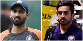 कर्नाटक और तमिलनाडु के बीच रणजी ट्रॉफी के दौरान कार्तिक और नायर के बीच हुई बहसबाजी कर्नाटक और तमिलनाडु के बीच रणजी ट्रॉफी के दौरान कार्तिक और नायर के बीच हुई बहसबाजी