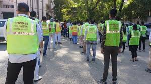 दिल्ली पुलिस ने लोगों को जागरूक करने उतारे कोविड़-19 वॉलिंटियर्स दिल्ली पुलिस ने लोगों को जागरूक करने उतारे कोविड़-19 वॉलिंटियर्स