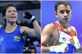 मैरी कॉम, अमित ने ओलंपिक के लिए प्रवेश हासिल किया मैरी कॉम, अमित ने ओलंपिक के लिए प्रवेश हासिल किया