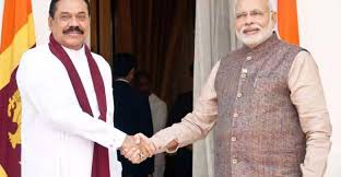 श्रीलंका पीएम राजपक्षे 4 दिवसीय यात्रा पर भारत पहुंचे, पीएम मोदी के साथ की बैठक श्रीलंका पीएम राजपक्षे 4 दिवसीय यात्रा पर भारत पहुंचे, पीएम मोदी के साथ की बैठक