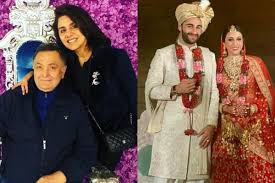 नीतू कपूर ने किया नई बहू का परिवार में स्वागत नीतू कपूर ने किया नई बहू का परिवार में स्वागत
