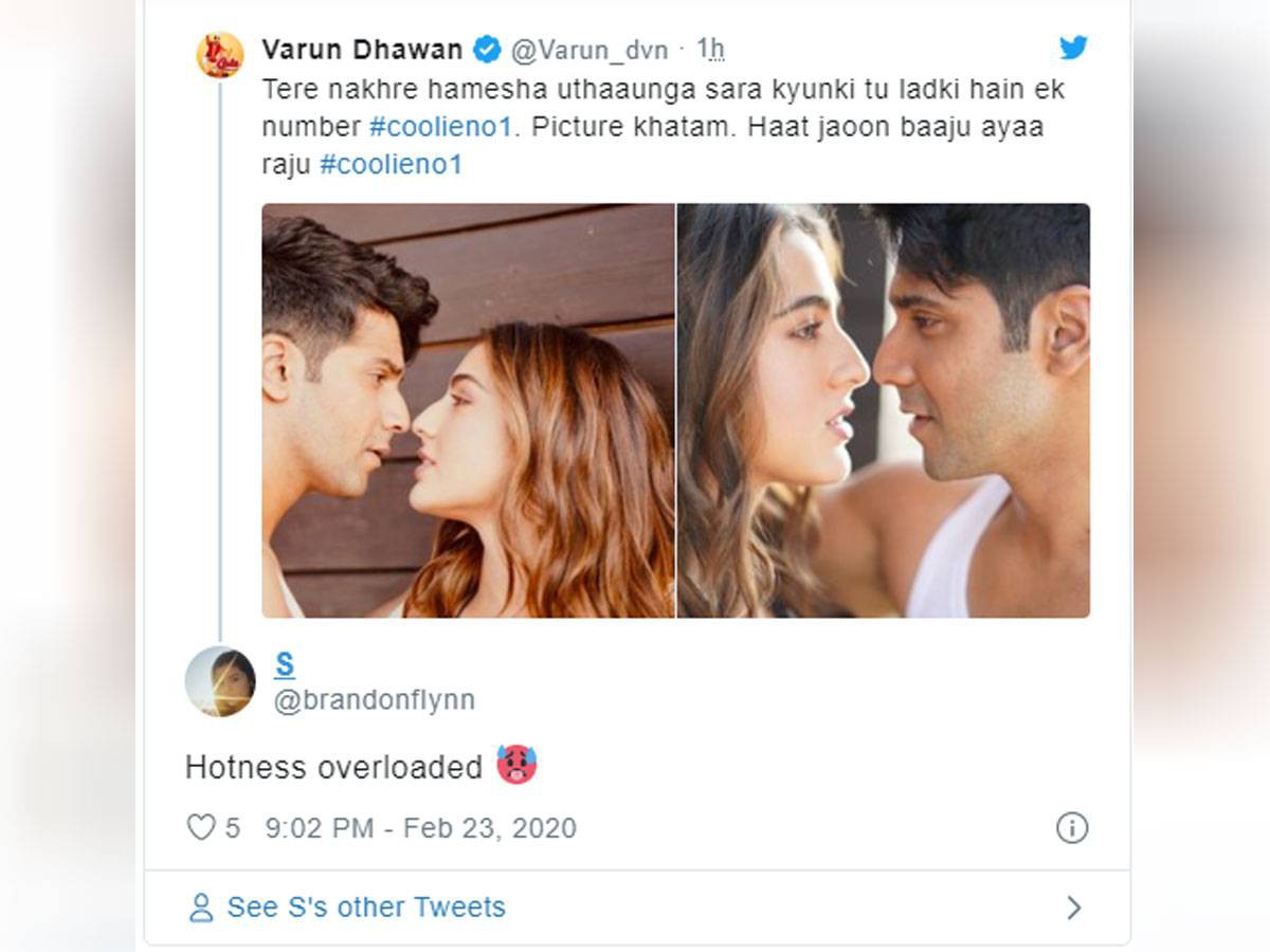 वरुण ने शेयर कीं सारा के साथ की तस्वीरें वरुण ने शेयर कीं सारा के साथ की तस्वीरें