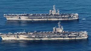  दक्षिण चीन सागर में अमेरिकी नौसेना के युद्धाभ्‍यास पर चीन बौखलाया, दी मिसाइल हमले की 'धमकी'