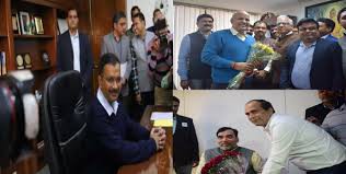 अरविंद केजरीवाल ने दिल्ली के मुख्यमंत्री पद का कार्यभार संभाला अरविंद केजरीवाल ने दिल्ली के मुख्यमंत्री पद का कार्यभार संभाला