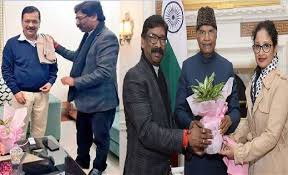 केजरीवाल से मिले सोरेन, कहा- दिल्ली का विकास मॉडल झारखंड में भी होगा लागू केजरीवाल से मिले सोरेन, कहा- दिल्ली का विकास मॉडल झारखंड में भी होगा लागू