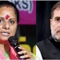 రాహుల్ గాంధీ హైదరాబాద్ రాకను ఎద్దేవా చేసిన ఎమ్మెల్సీ కల్వకుంట్ల కవిత