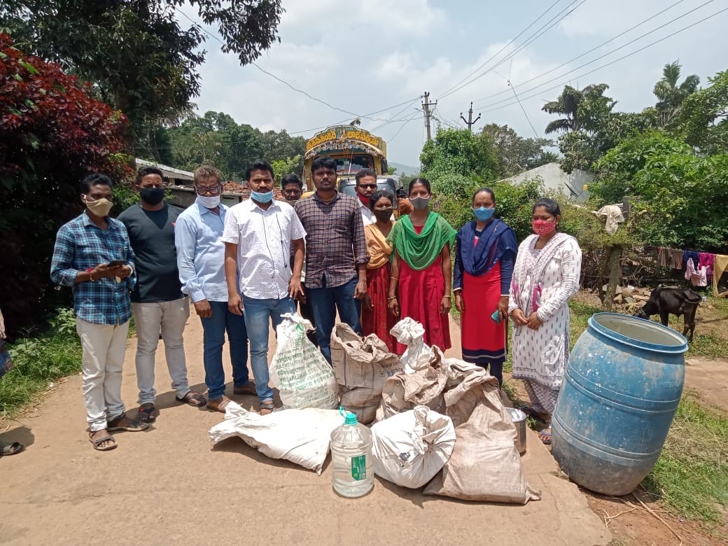 80 లీటర్ల నాటుసారా స్వాధీనం